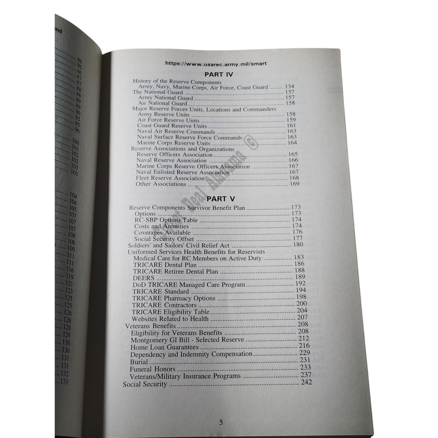 Vintage 2003 Army Reserve Almanac, Excellent Pre-Owned Condition