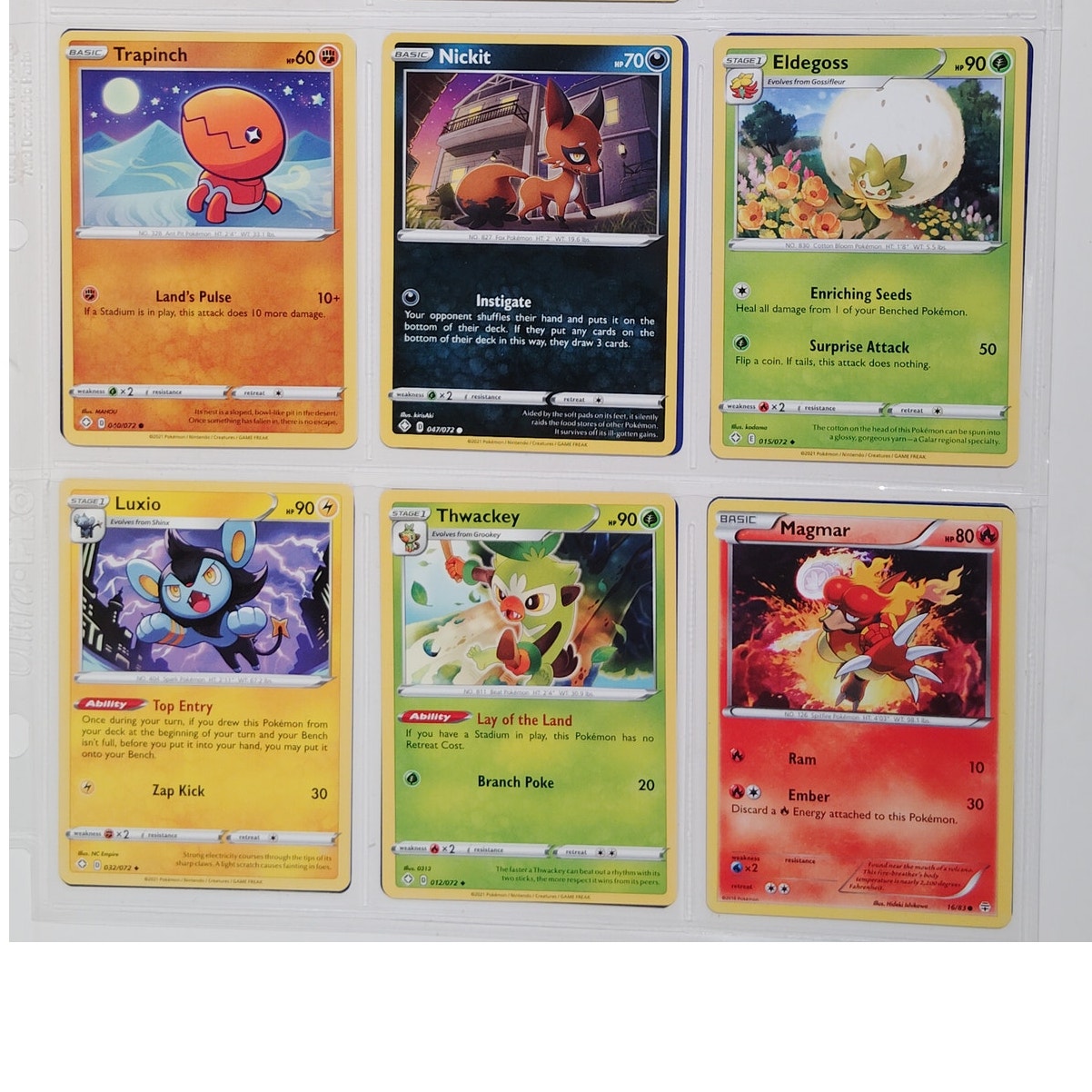 18 Random Pokémon Cards Pictured, Actual Photos Provided