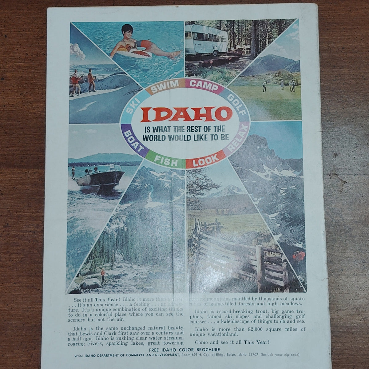 Vintage Travel Magazine April 1969 - The Magazine That Roams the Globe