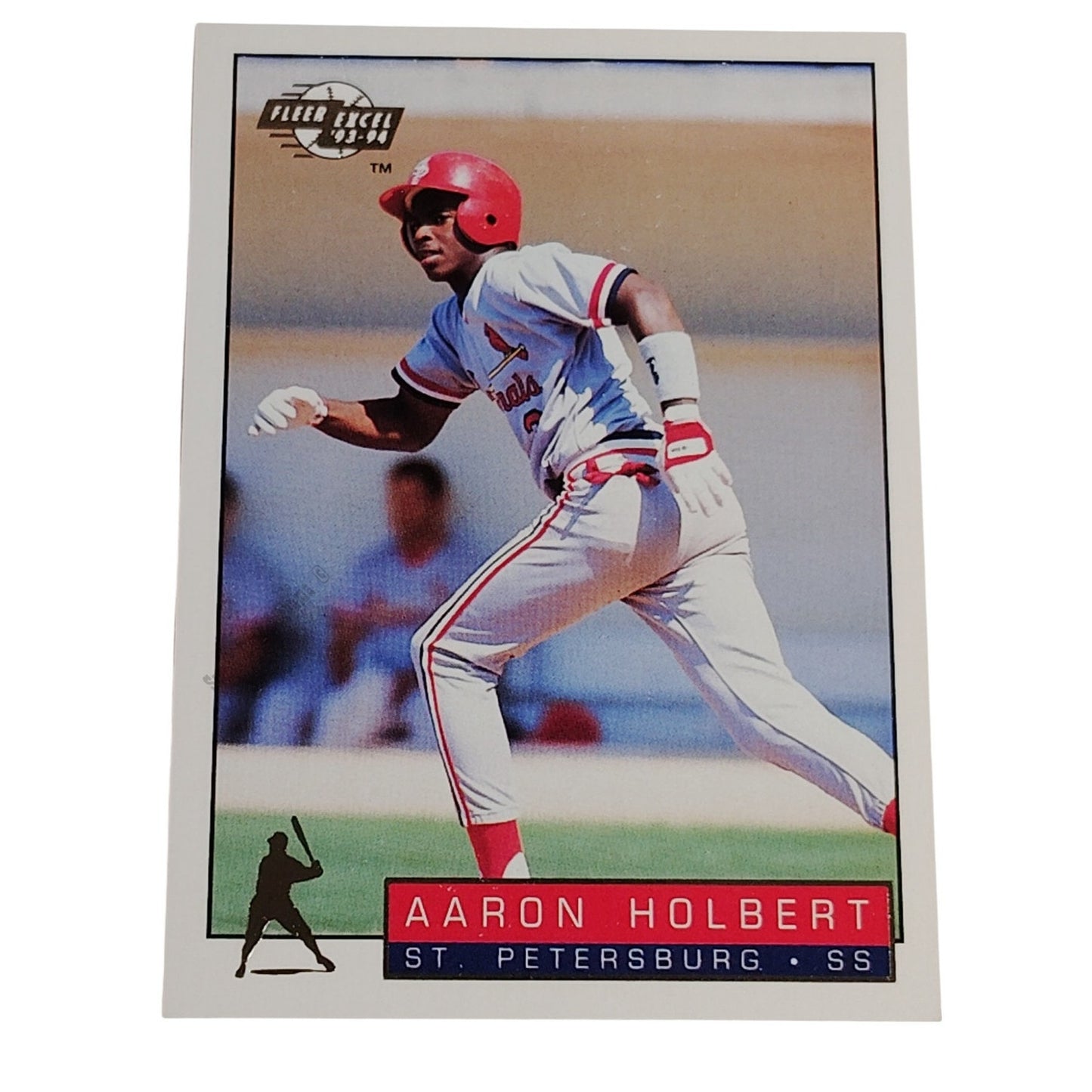Aaron Holbert, St. Petersburg Cardinals, #267, 93-94 Fleer Excel Minor Leagues