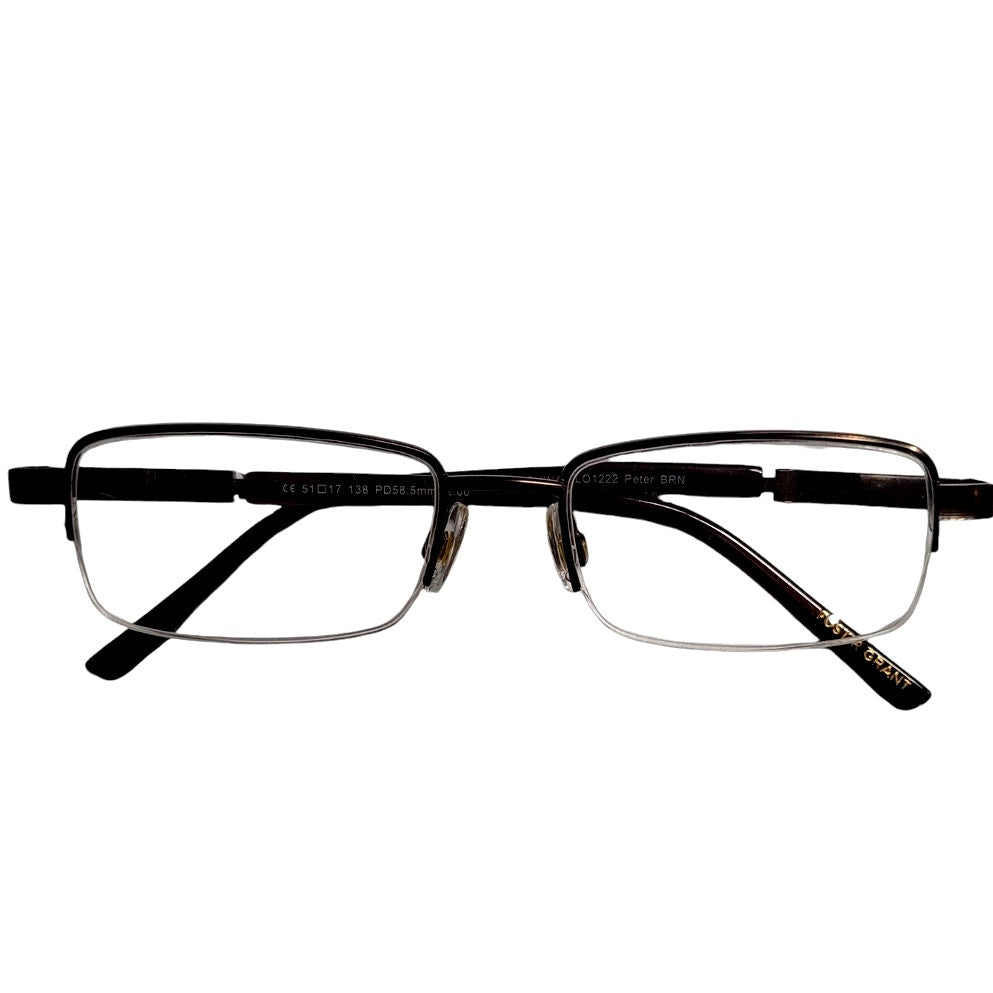Foster Grant Peter, Brown, Reading Glasses +2.00