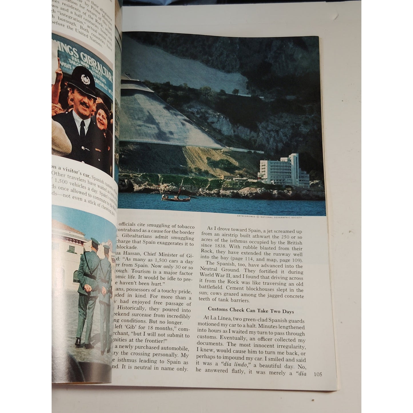 National Geographic Magazine July 1966, National Parks, Gibraltar & Hummingbirds