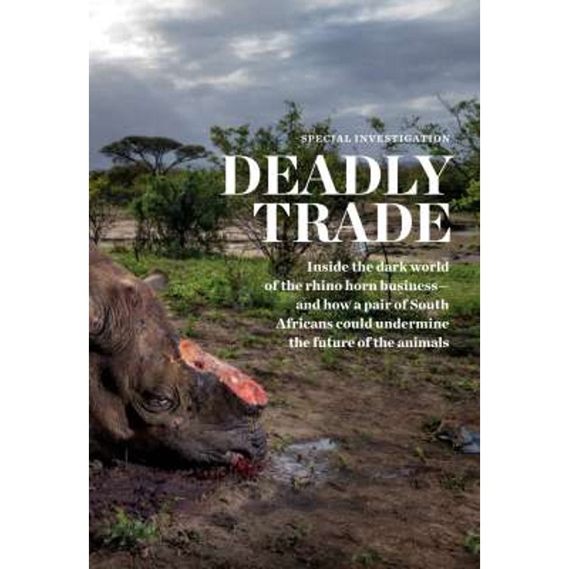 National Geographic October 2016 -Nature, Rhino Horns, African American, Europe