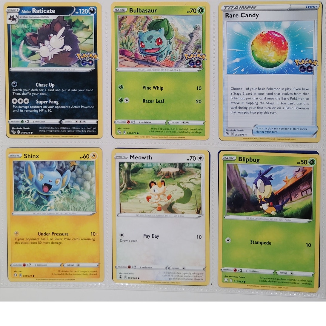18 Random Pokémon Cards Pictured, Actual Photos Provided