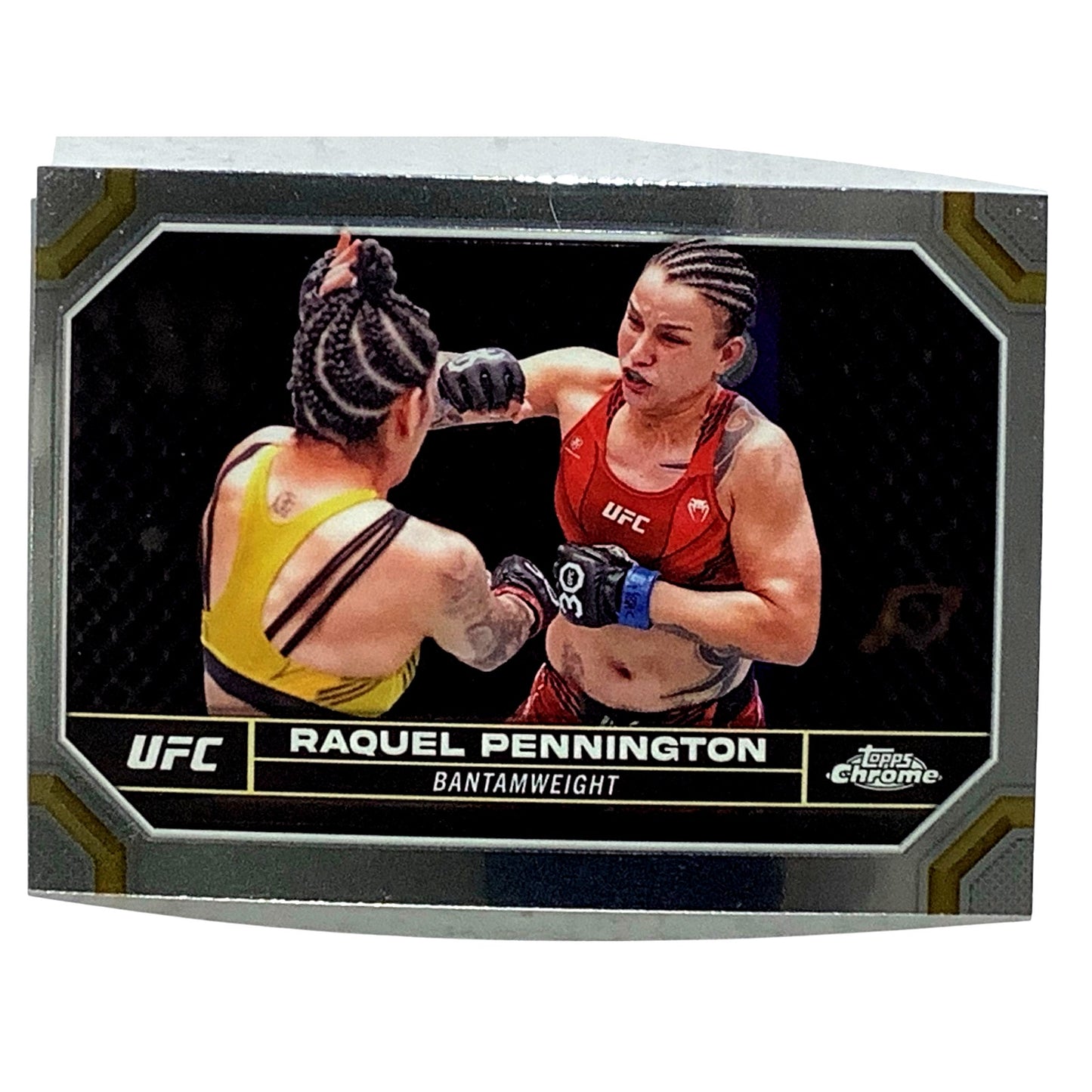 Raquel Pennington, UFC Bantemweight, Card 160, 2024 Topps Chrome UFC, NM+