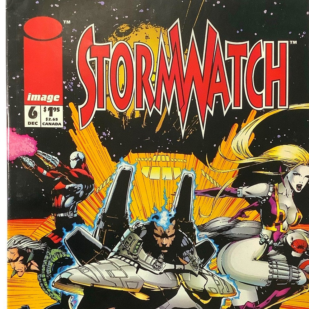 Stormwatch #6, Dec 1993, NM 9.4, Image Comics, Art: Scott Clark and Trevor Scott