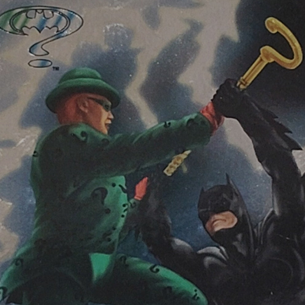 Sentinel 1995, Pushing The Limits, Metallic Card #45, Batman Forever, DC Comics