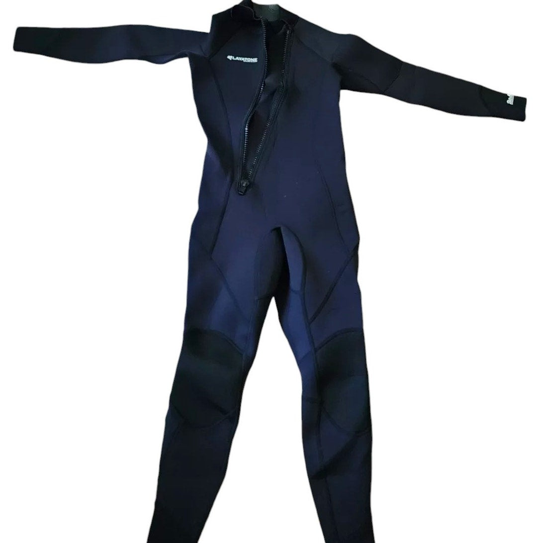 LayaTone Wetsuits for Women, 3mm Neoprene Front Zipper Cold Water Suit, 2XL