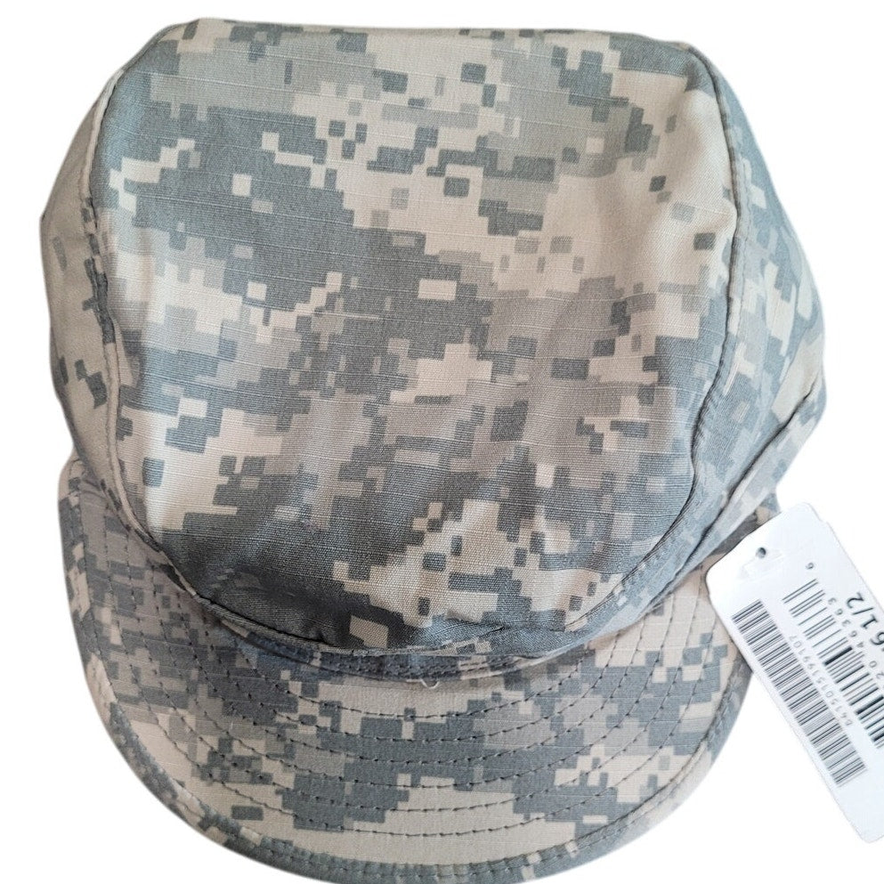 Vintage 2005 USGI Patrol Cap - Size 6-1/2 - ACU Digital Camo, NWT