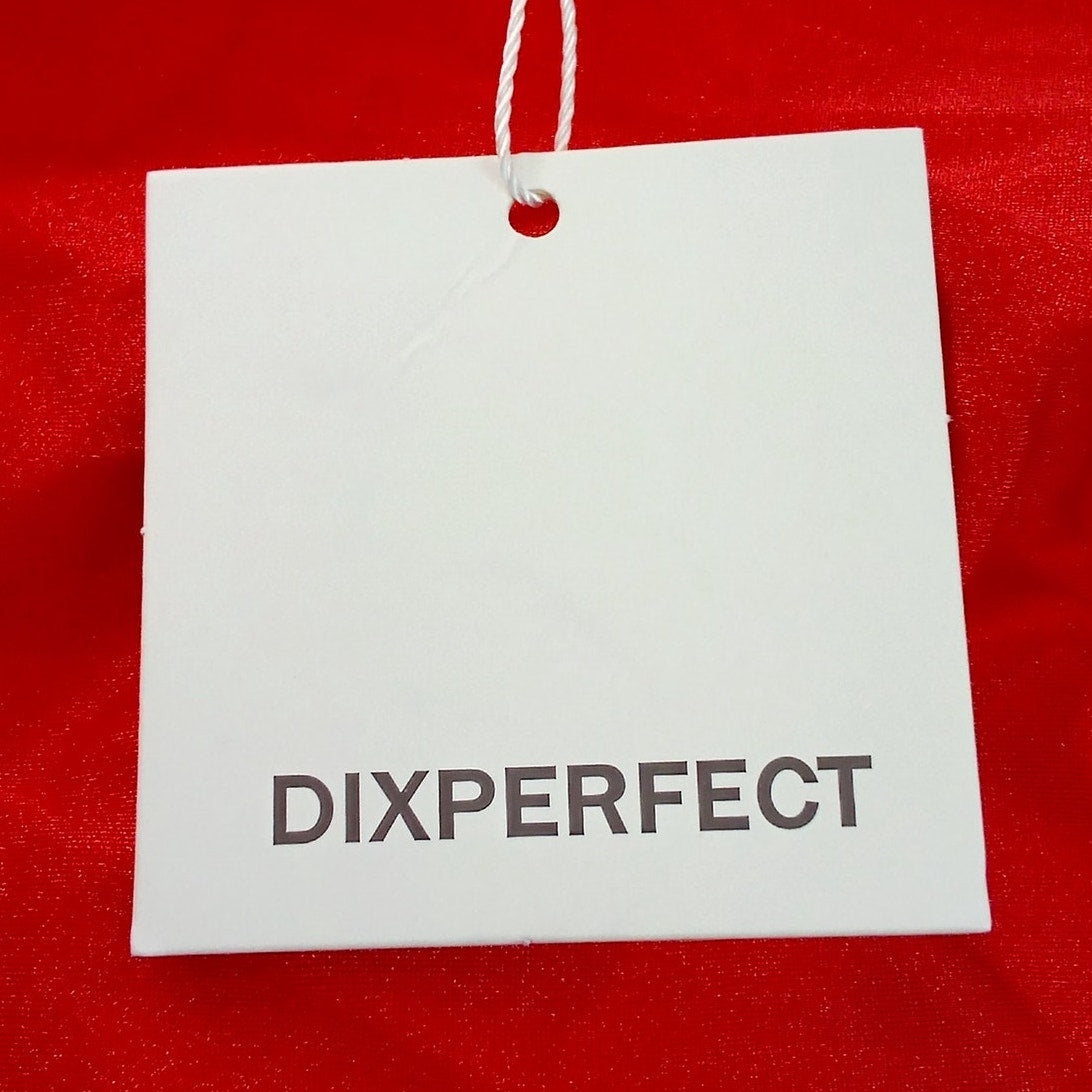 Dixperfect Malibu Retro One Piece Swimsuit Women’s Small Red High Cut
