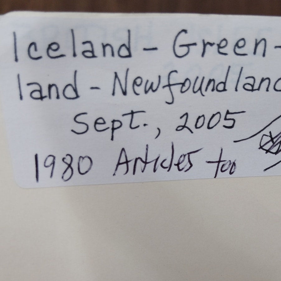 Vintage Iceland & Greenland Travel Ephemera Collection - Ads & Articles (1980s+)