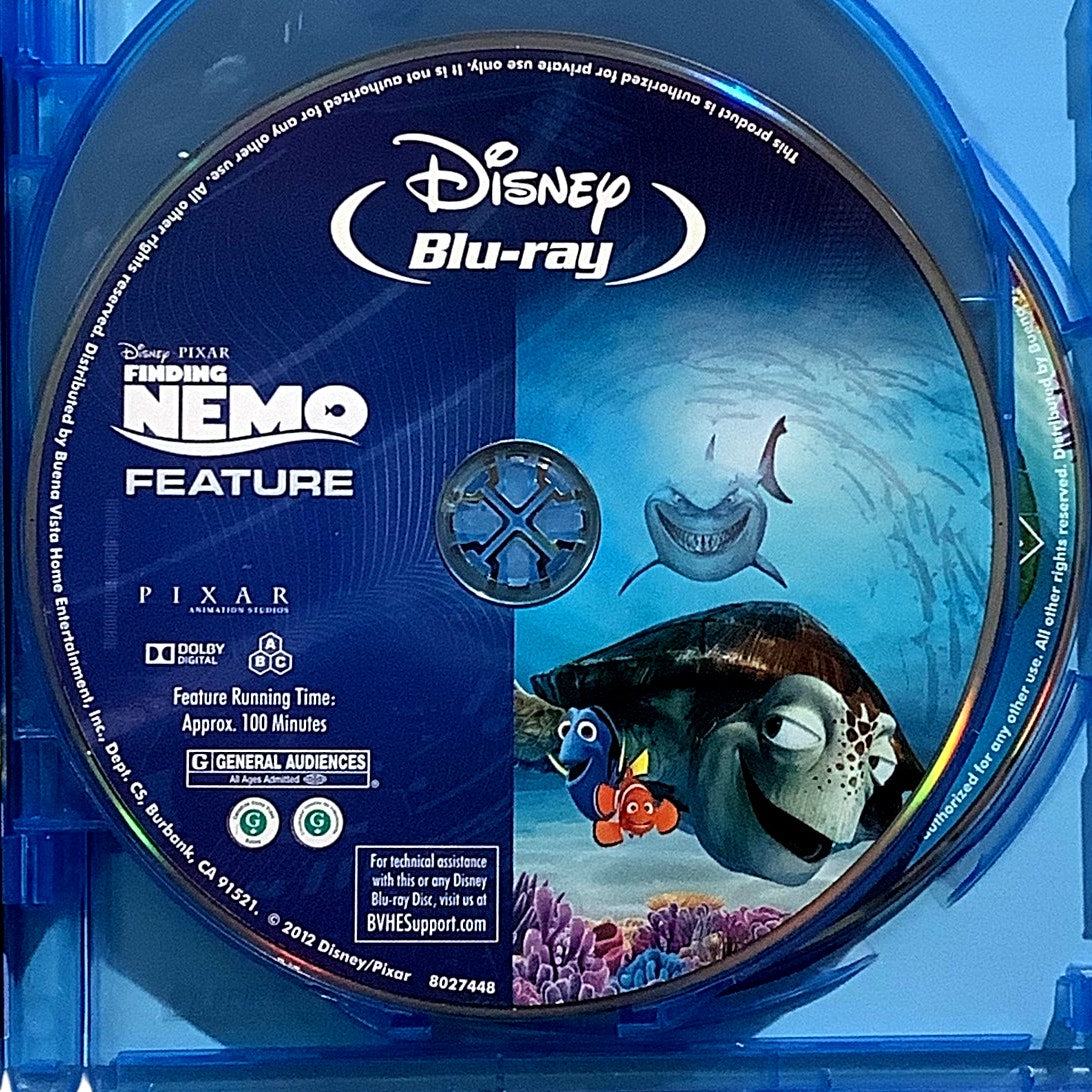 Finding Nemo, Three-Disc Collector's Edition, 2012 Blu-Ray + DVD, Animated Fun