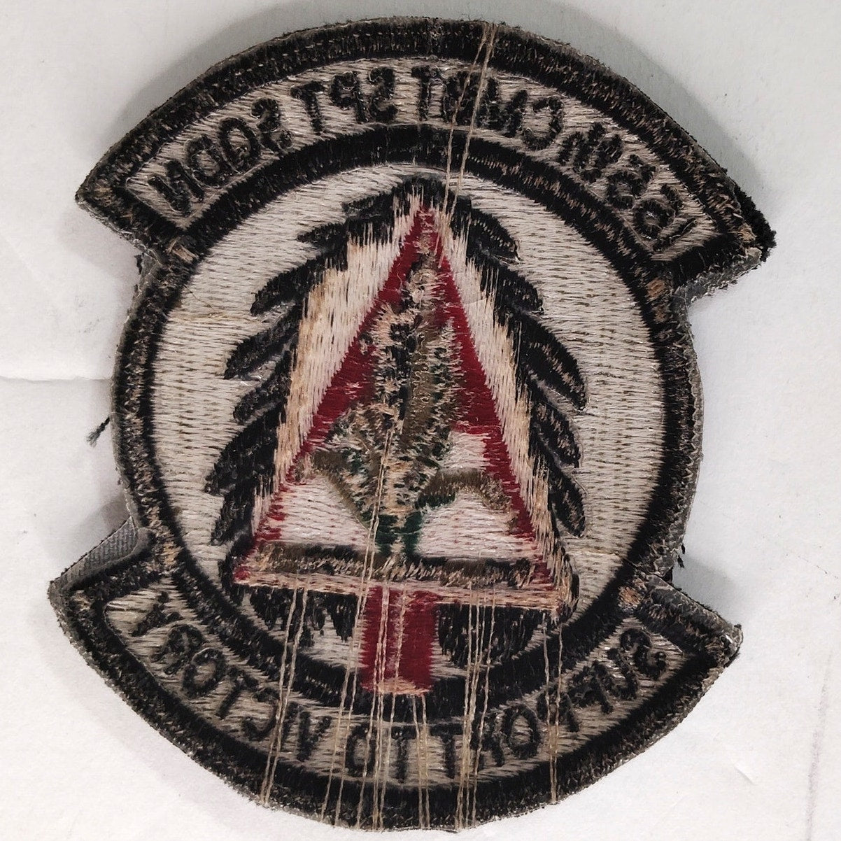 USAF 155th Combat Support Sq Novelty Patch 3‑1/2" × 3" Iron‑On Sew‑On
