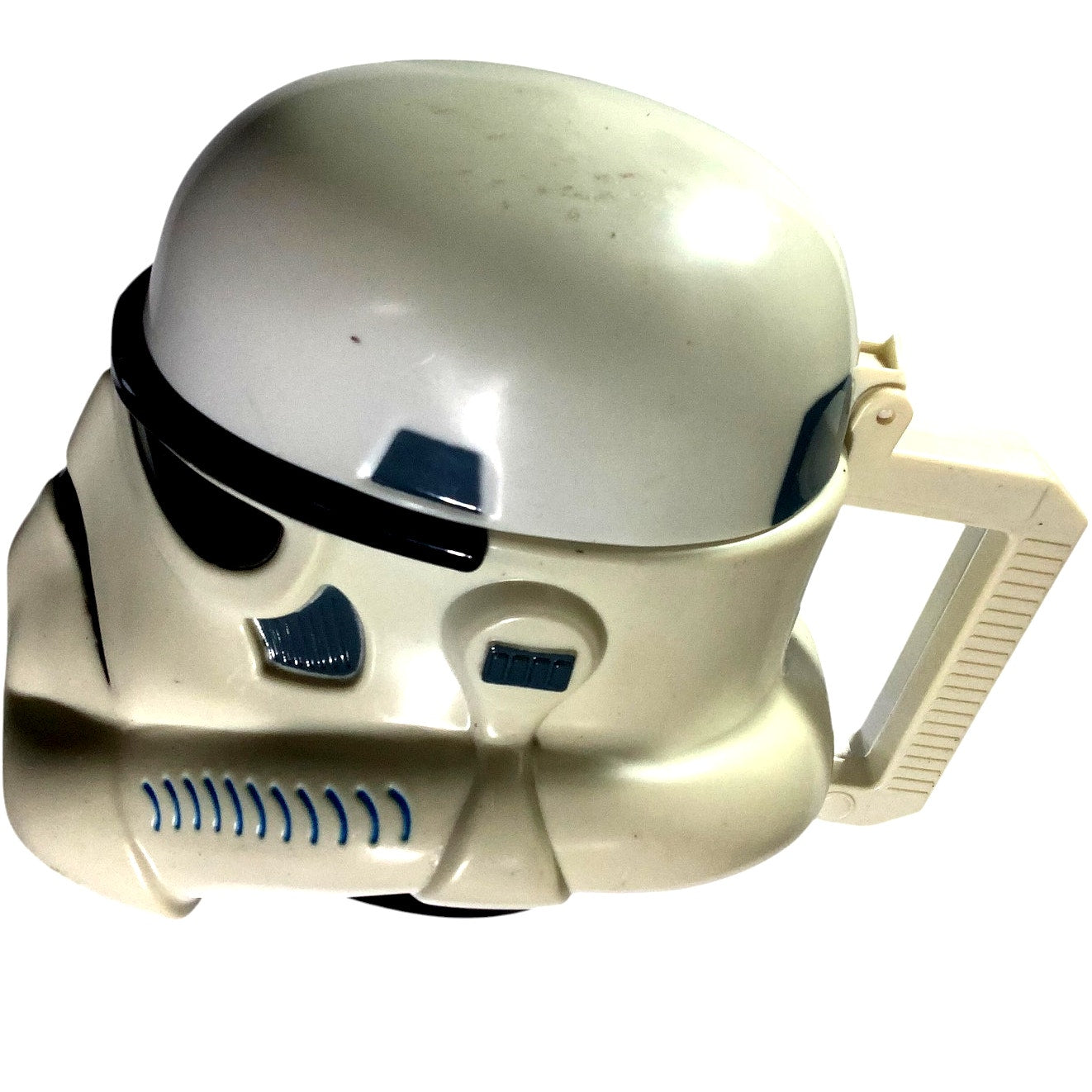 Star Wars Stormtrooper Plastic Helmet Mug w/ Flip Lids, Disney Parks Souvenir