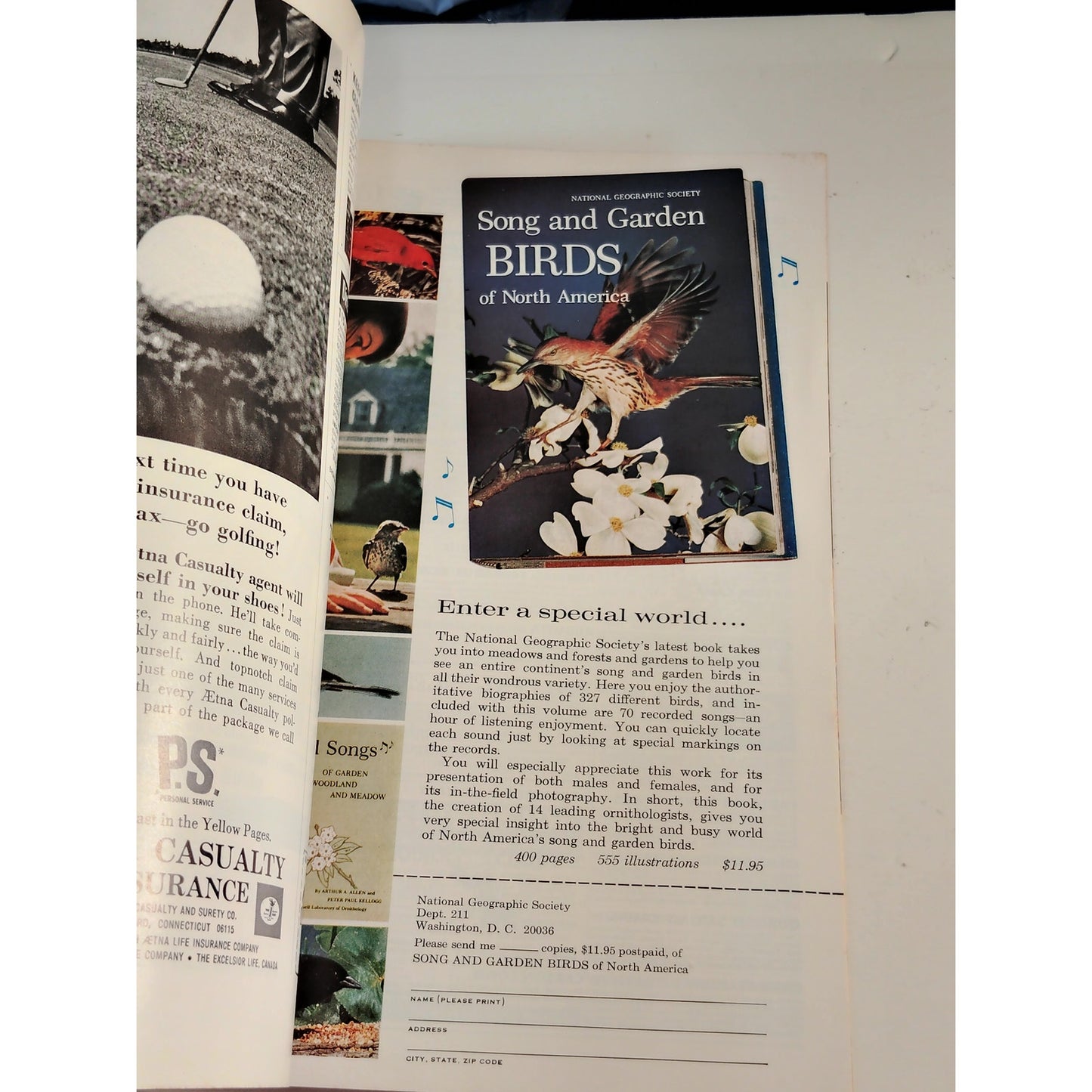National Geographic Magazine March 1965 Pittsburgh, Spain & Israel, Tree Snails