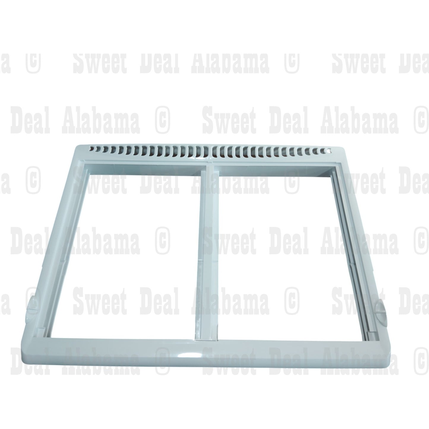 Crisper Pan Cover – Compatible w/ Frigidaire Fridge Drawer, Glass Shelf Frame