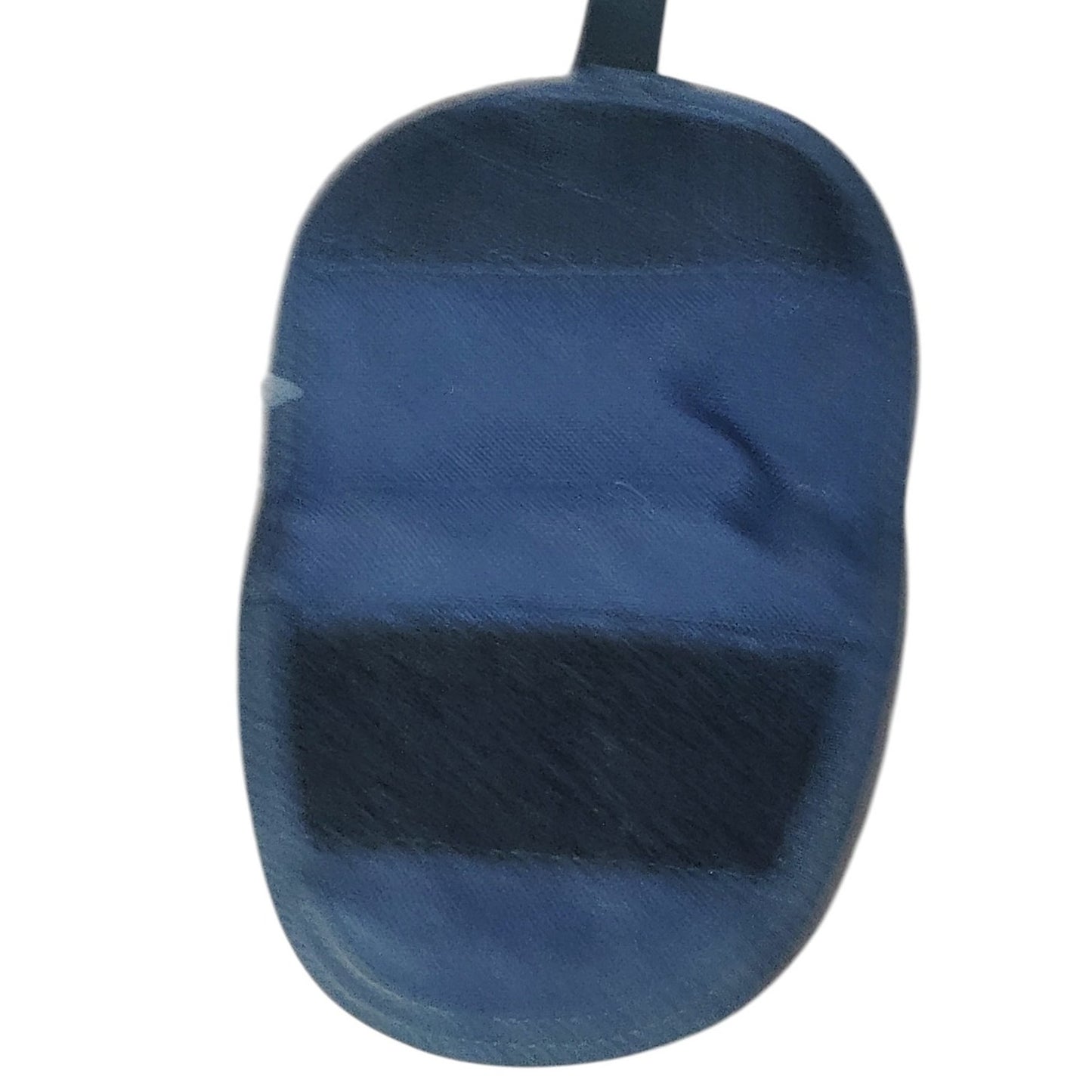 Nylon Closed Belt Handcuff Pouch – Dark Navy Blue, Hook-and-Loop Closure, Tactical Duty Gear