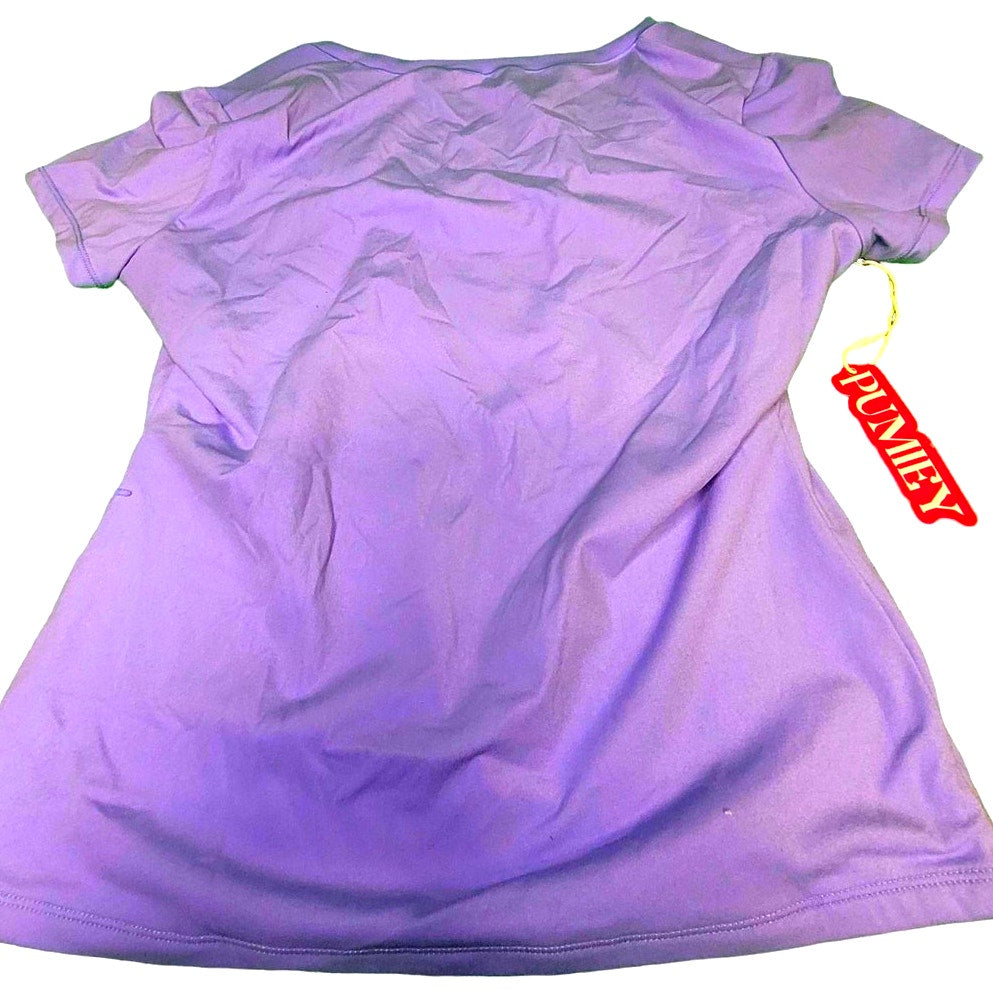 PUMIEY T-Shirt S/S, Scoop Neck, Slim Fit Tee, Smoke Cloud Pro Collection, Medium