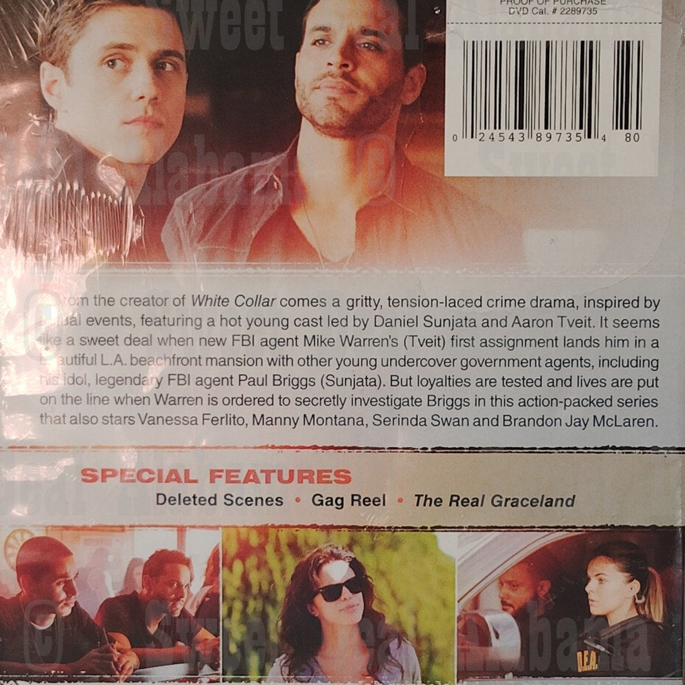 Graceland: The Complete First Season (2013) 3-Disc DVD Set, Drama, Crime, Action