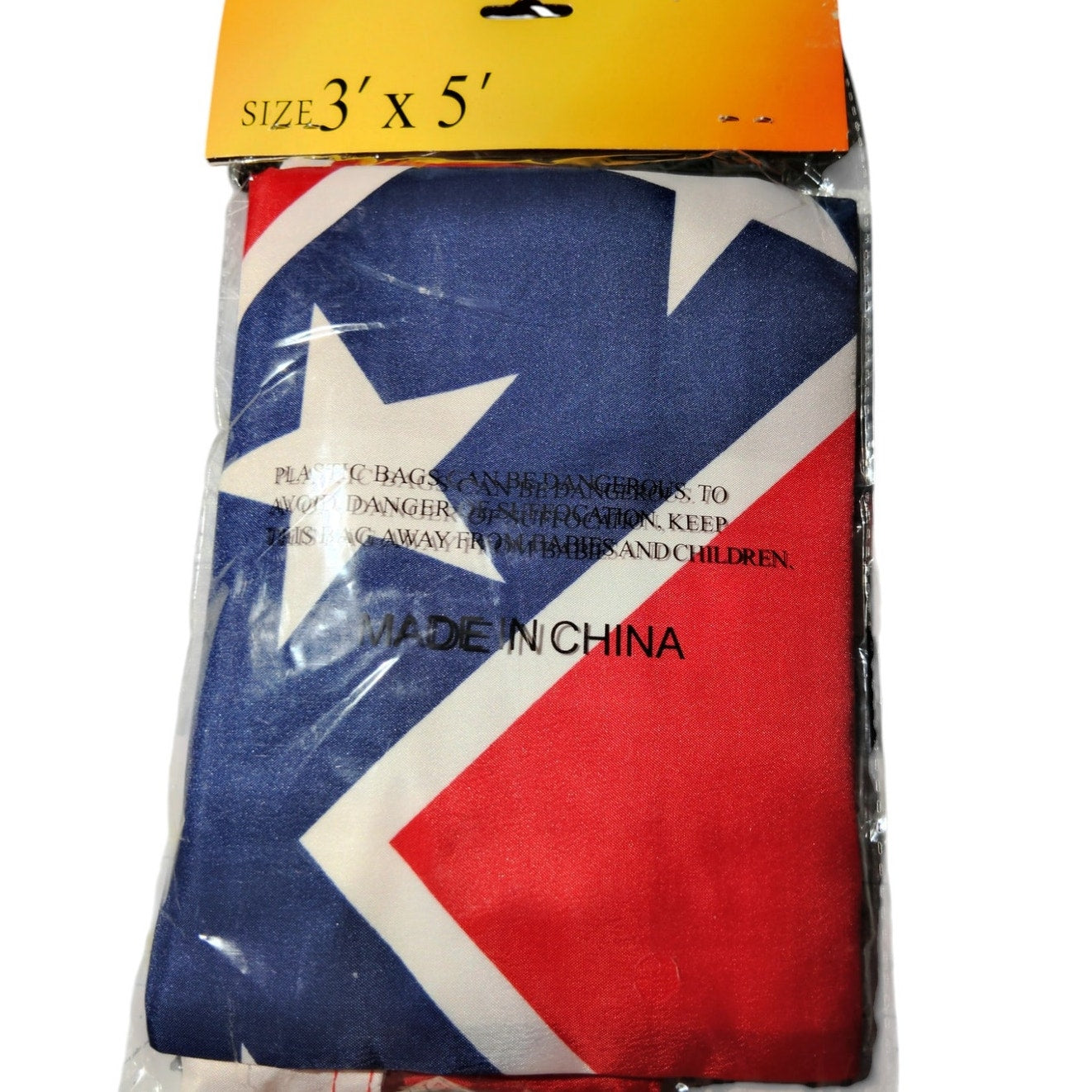 Ruffin Flag 3rd National Flag, 3 Ft x 5 Ft Polyester Flag w/ Brass Grommets