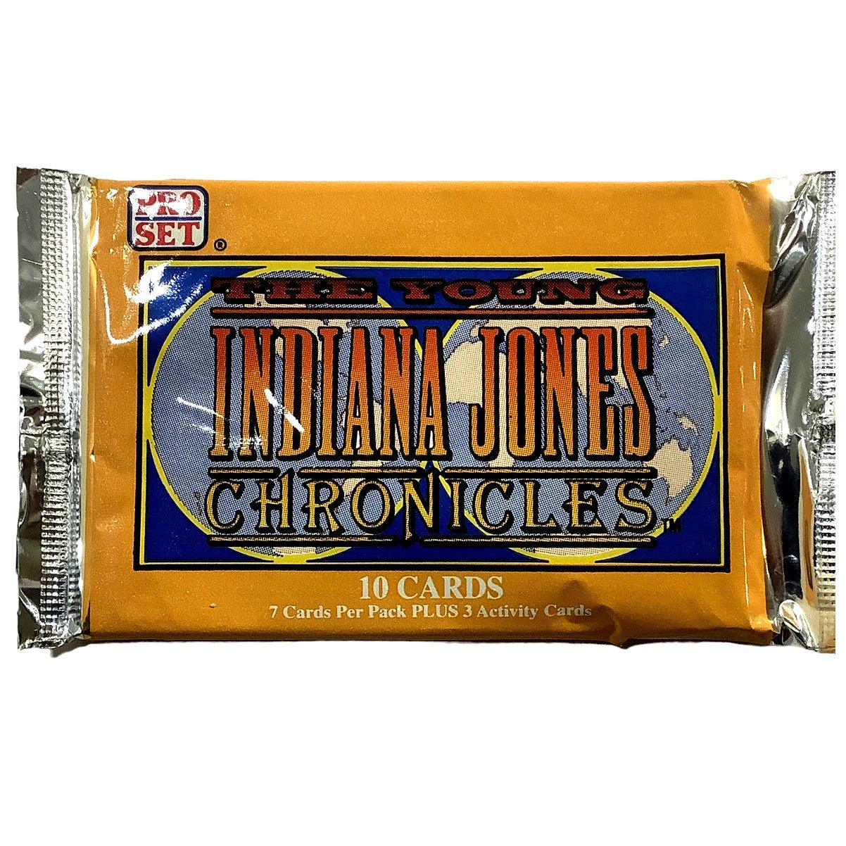 1992 The Young Indiana Jones Chronicles Sealed Trading Cards (10-Cards) Pro Set