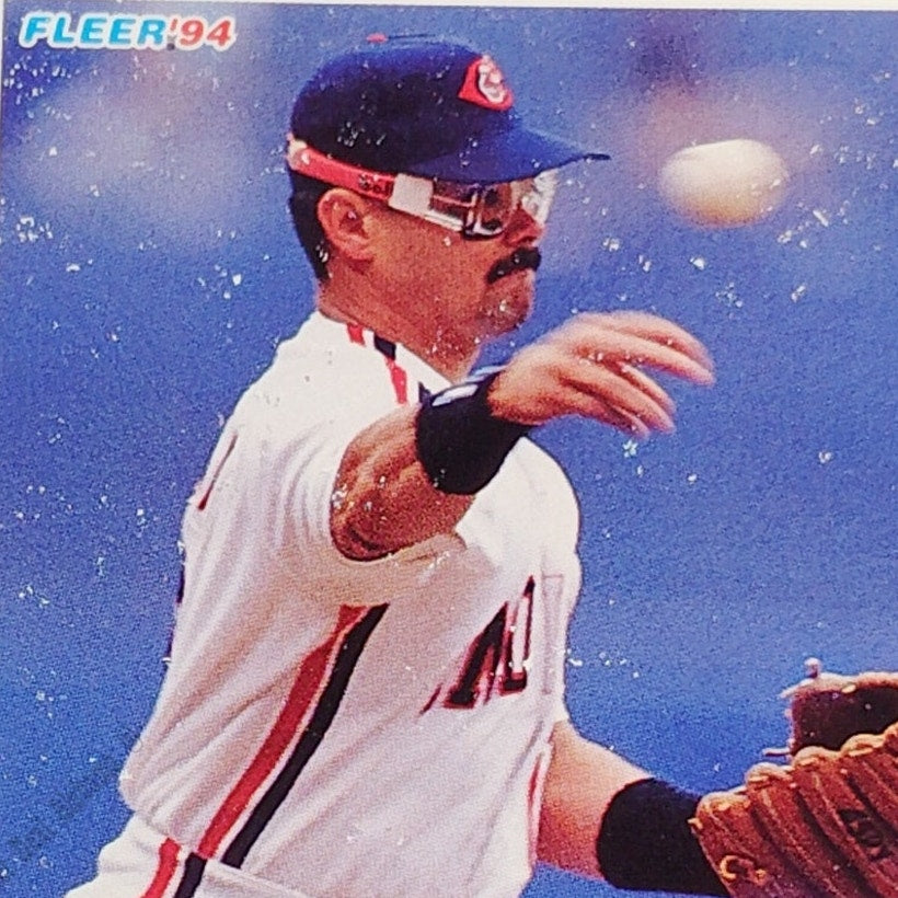 Alvaro Espinoza, Cleveland Indians #103, 1994 Fleer Baseball Collector's Card