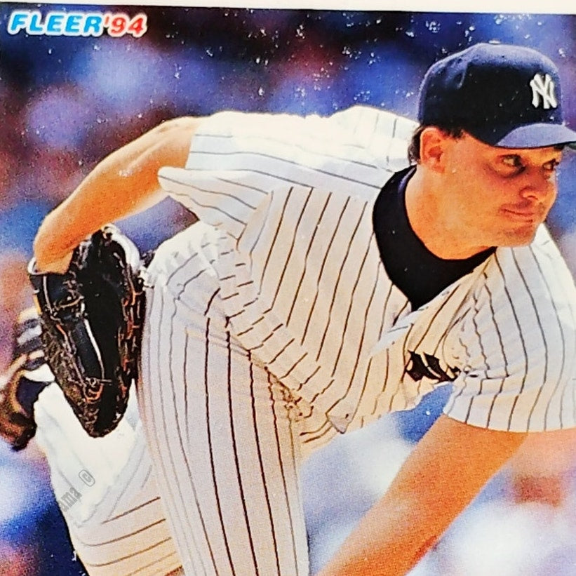 Jimmy Ray, New York Yankees, #236, 1994 Fleer Baseball Collector's Card