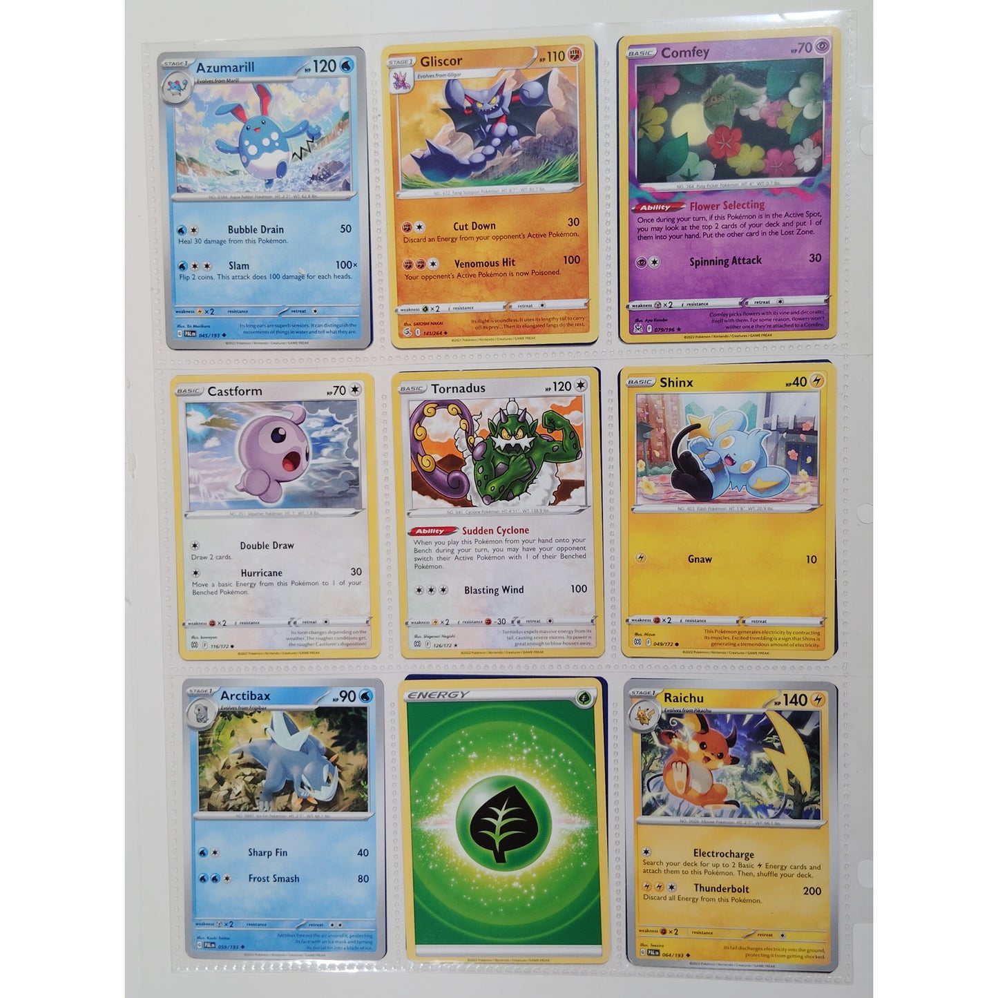 18 Random Pokémon Cards Pictured, Actual Photos Provided