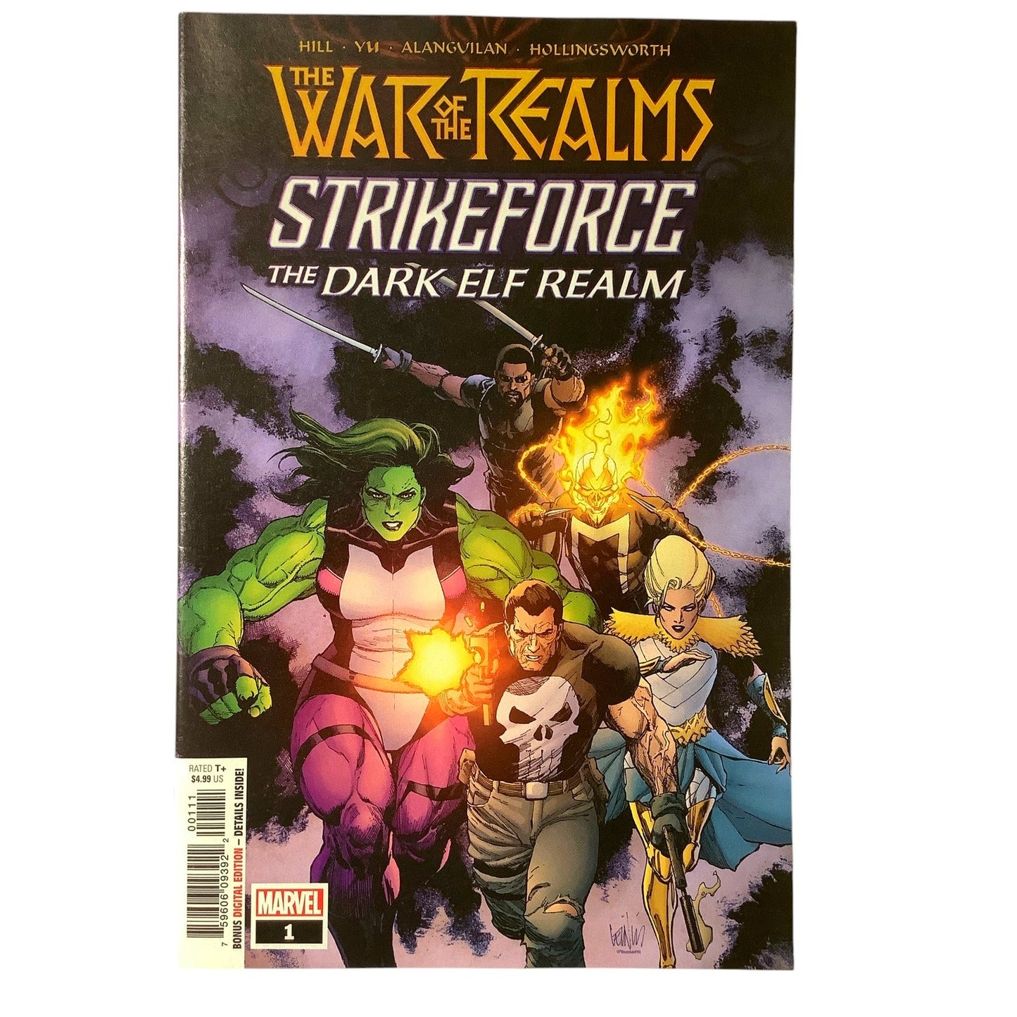 Marvel's War of the Realms: Strikeforce the Dark Elf Realm #1, Jul 2019, NM 9.4
