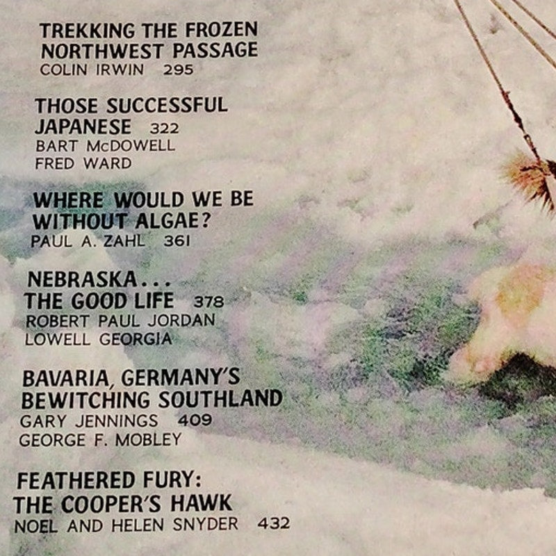 National Geographic Magazine – March 1974, Bavaria, Nebraska, Arctic Trek