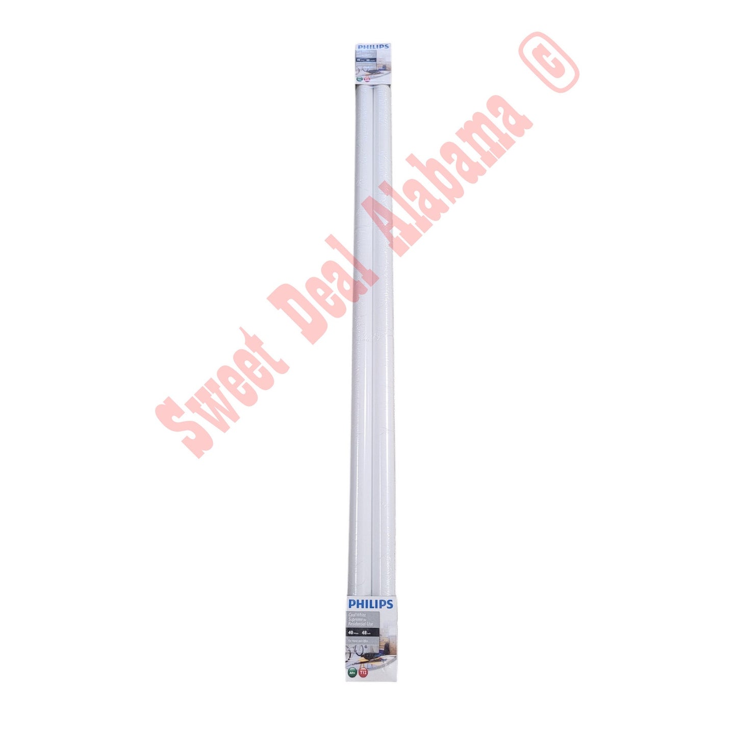10 CT Philips 40W ALTO T12 Cool White Supreme 4 Ft Tube Light Bulbs - LOCAL P/U ONLY