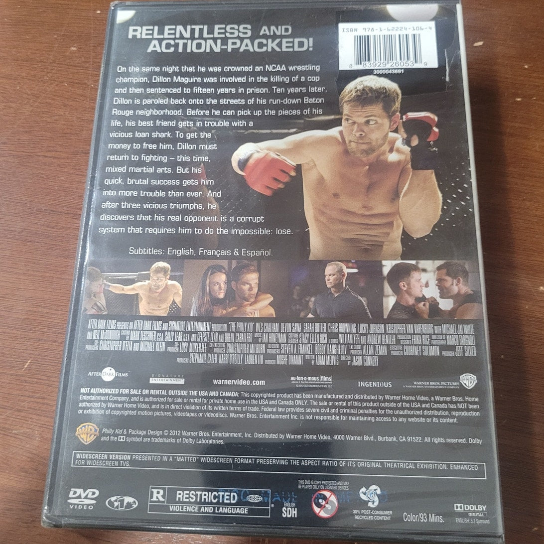 Philly Kid DVD Wes Chatham Devon Sawa MMA Fighting Action Drama Movie