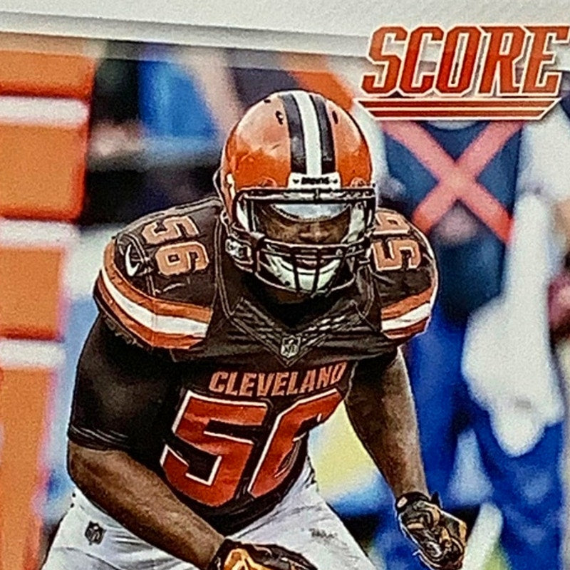 Karlos Dansby, Cleveland Browns, NFL, Panini Score 2016, Card 82, EX/NM