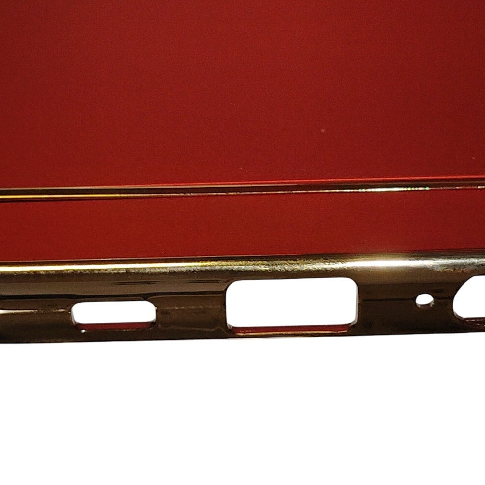 Red Hard Case for Samsung Galaxy S6 Edge Shockproof Scratch Resistant Ultra Slim Shell Bumper