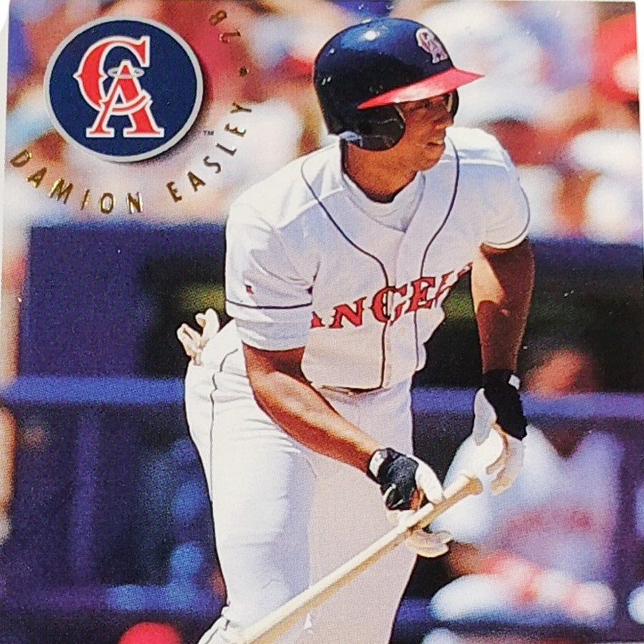 Damion Easley, California Angels, #53, 1994 Fleer Baseball Collector's Card