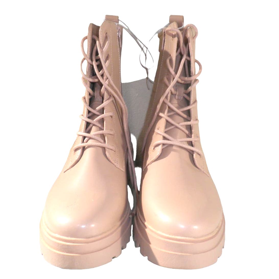 Women's Bridget Combat Boots - a New Day, Tan, Size 11