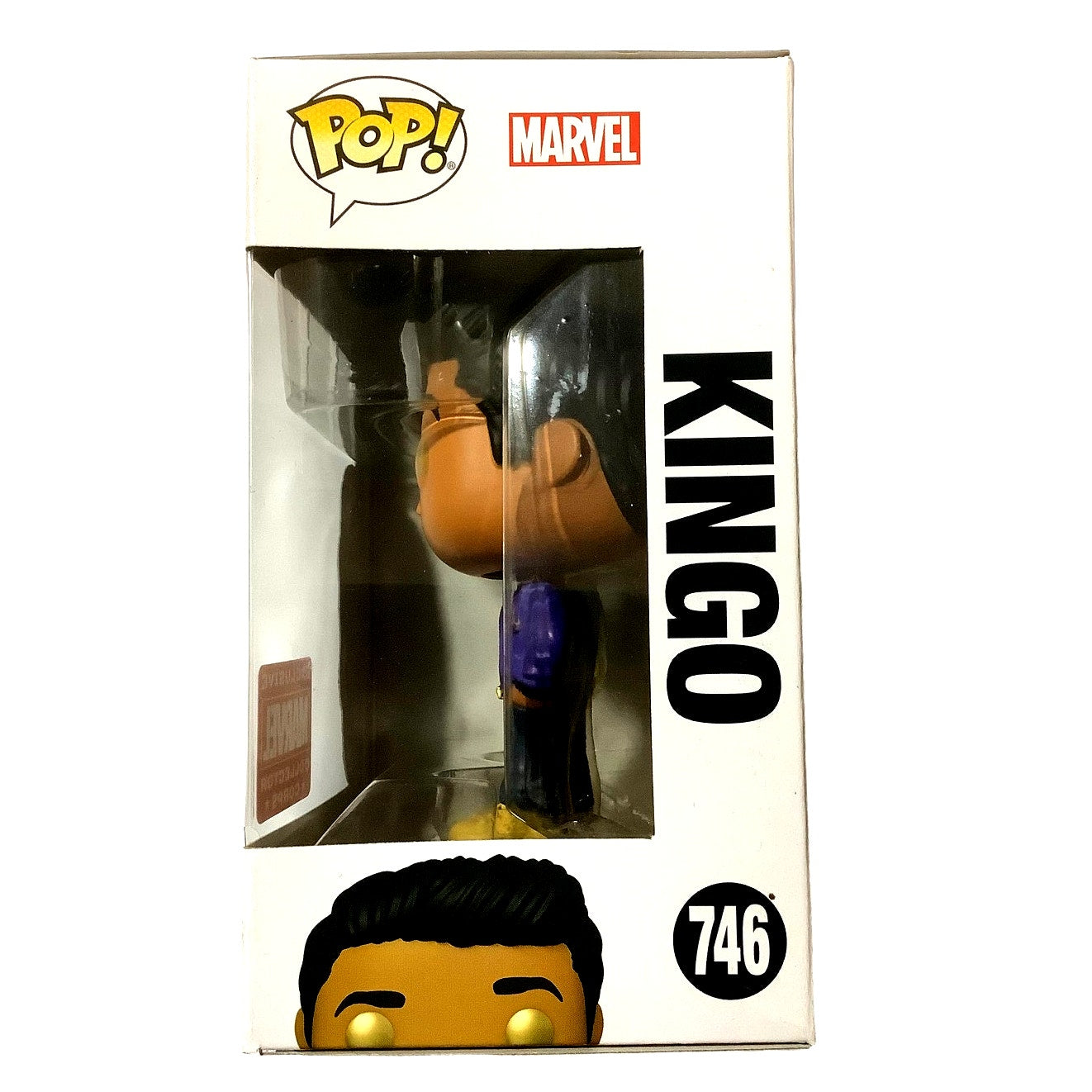 Funko POP! Marvel Eternals KINGO 746 FAC-053571-21245 Vinyl Bobblehead Figure