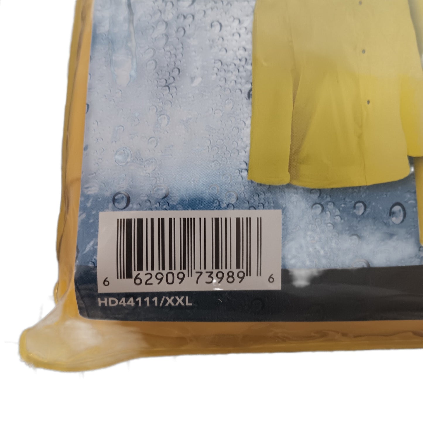 XXL Yellow Lightweight 2-Piece Rainsuit - Waterproof Rain Gear for Men