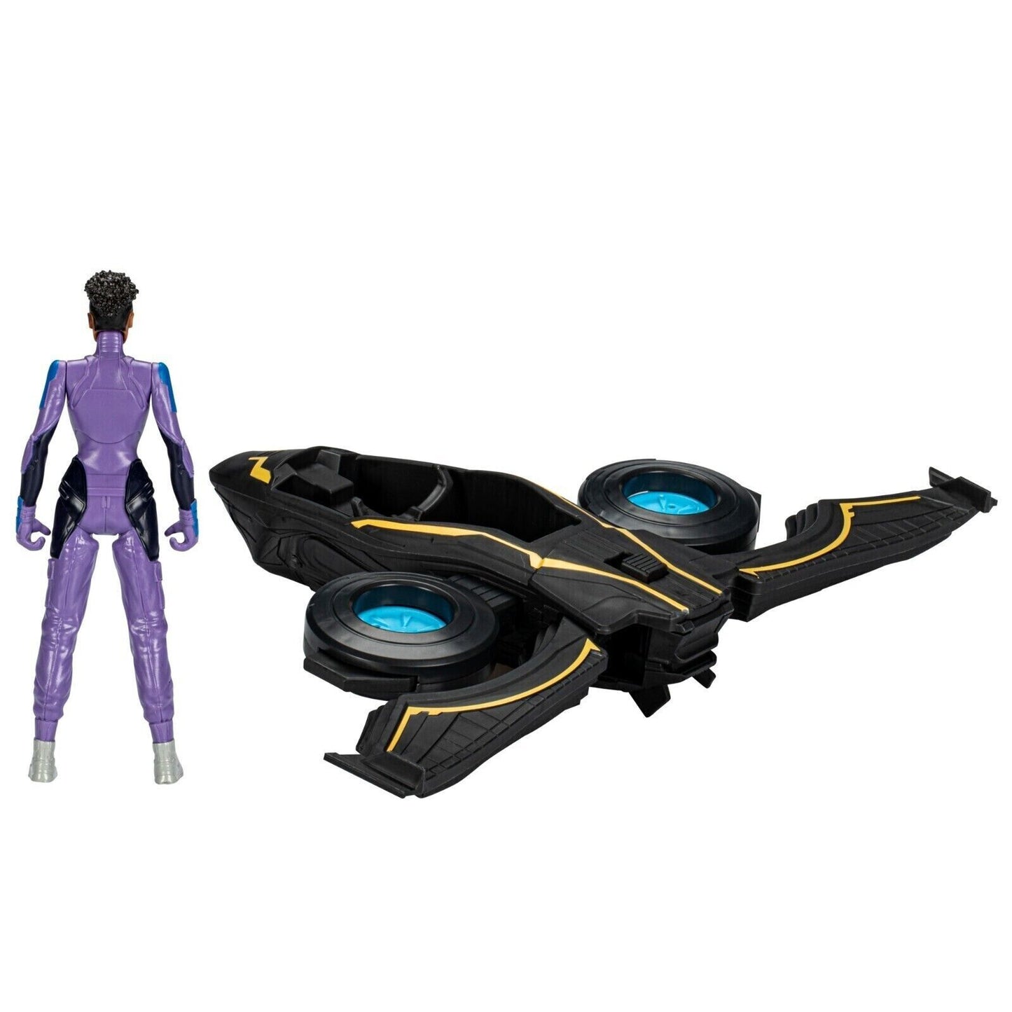 Marvel Black Panther Wakanda Forever Vibranium Blast Sunbird Jet w/ Shuri Figure