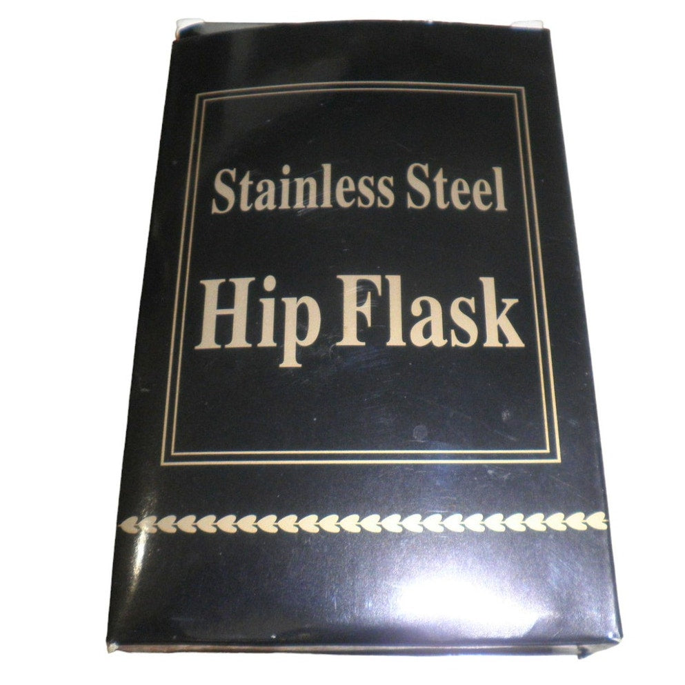 Stainless Steel Hip 8 oz. Flask, Etched Wolf Dreamcatcher, Easy Carry and Use