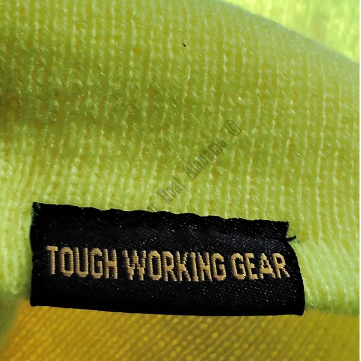 Firm Grip High Vis Work Cap, Beanie, Knitted Beanie, Yellow, 100% Acrylic