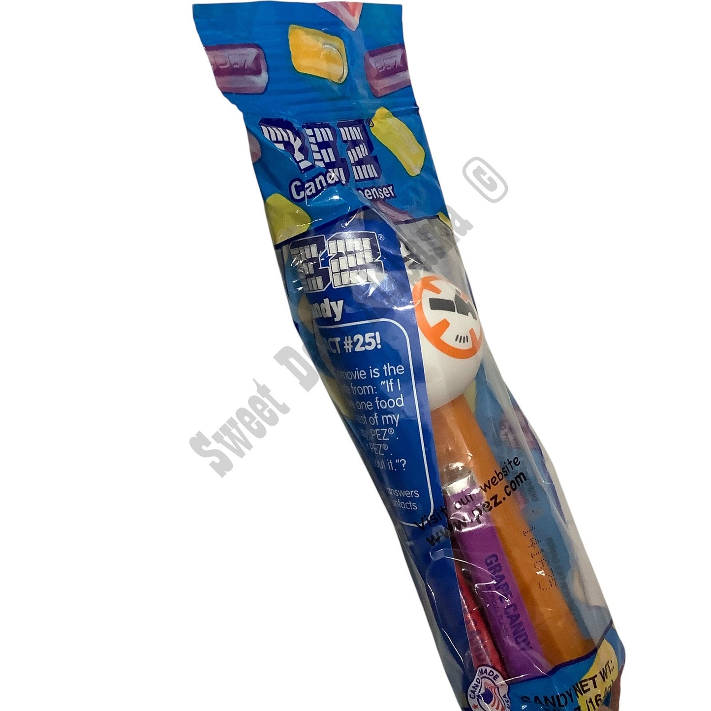 Star Wars, Lucas Films, BB-8, Retired - Pez Collectible Dispenser, NIP