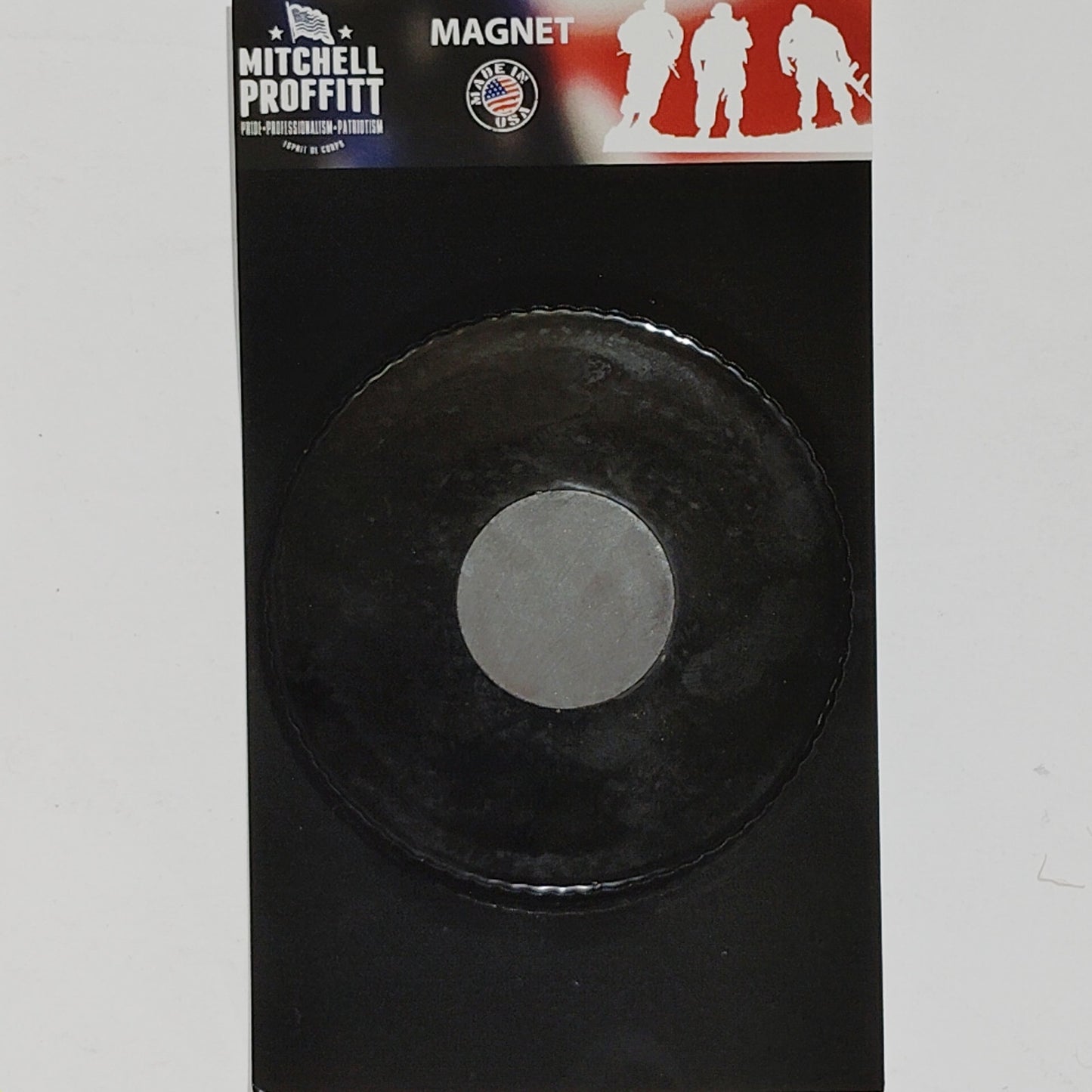 U.S Navy Magnet – 2.25" Diameter – Flexible Rubber – Full Color – USN Emblem