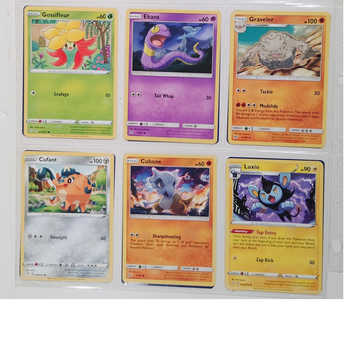 18 Random Pokémon Cards Pictured, Actual Photos Provided
