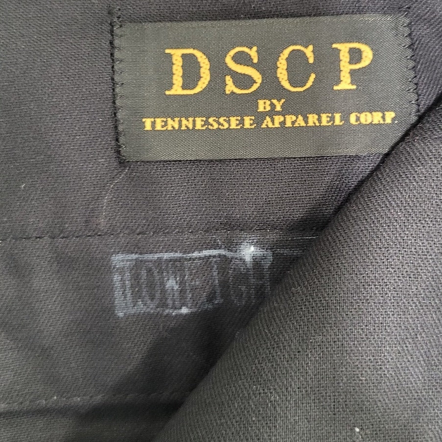 US Navy Dress Trousers - Size 31L - Blue 3346 - Poly/Wool Tropical MIL-T-41828H