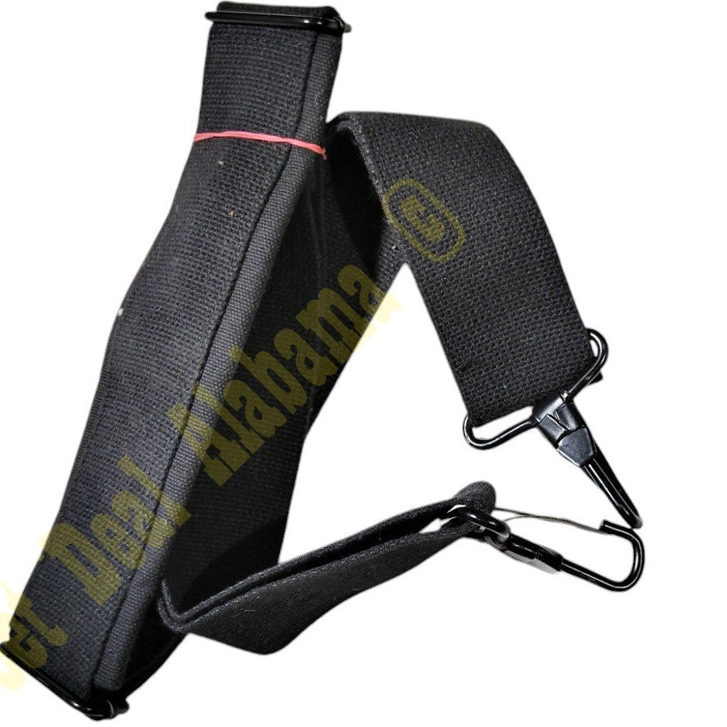 Fox Outdoor, Black Utility GP Snap Hooks Strap, No.43-02, 2"W x 48"L