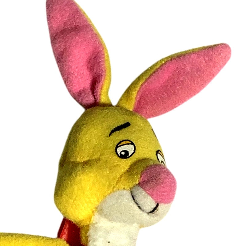2001 Pooh Rabbit (5"H x 3.75"W). McDonald's Happy Meal Premium Stuffed Toy, EUC