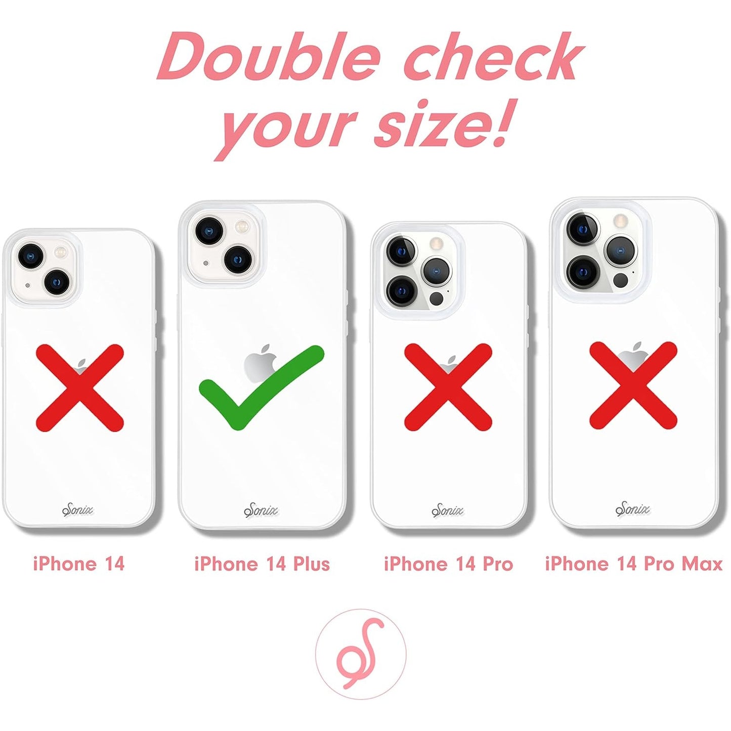 Sonix Case for iPhone 14 Plus - MagSafe Compatible, Illusion Design