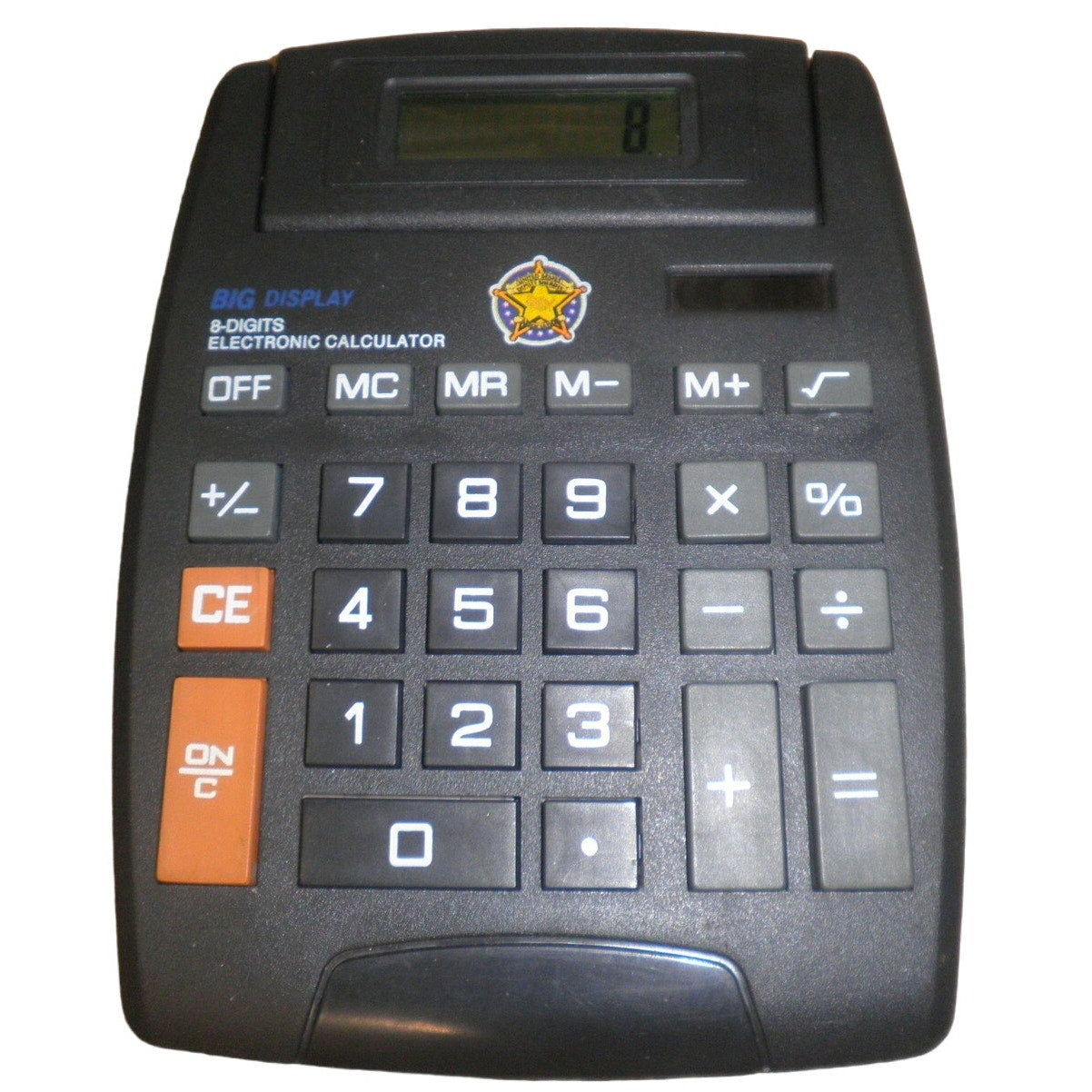 8 Digit- U.S Deputy Sherriff Association Calculator, 5.5" x 7.5", Collector's