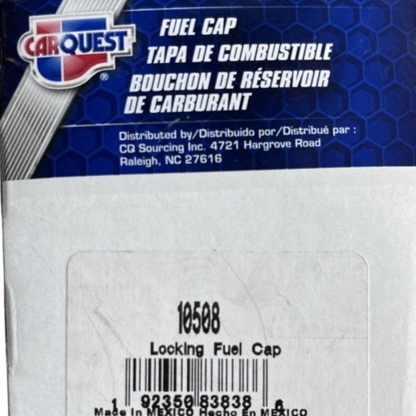 Carquest #10508 Locking Fuel Cap Twist-Lock, Anti-Theft, Direct Fit Replacement